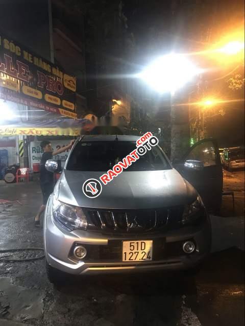 Xe Mitsubishi Triton AT đời 2017, màu bạc, nhập khẩu nguyên chiếc-2