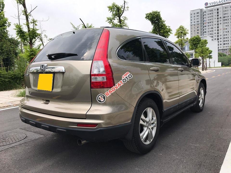 Cần bán xe Honda CRV 2010 AT bản 2.4, full màu vàng cát-2