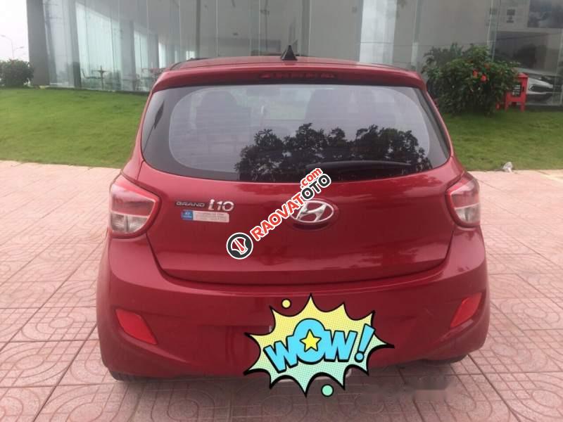 Bán Hyundai Grand i10 1.0 AT sản xuất năm 2016, màu đỏ, đã đi 41730 km-2