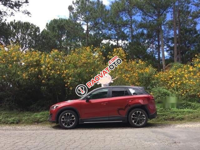 Cần bán Mazda CX 5 2.0AT đời 2016, màu đỏ, xe đẹp từ trong ra ngoài-2