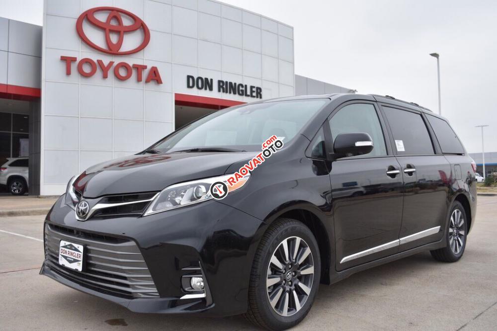 MT Auto bán Toyota Sienna LE 3.5 Limited SX 2019, màu đen, nhập Mỹ màu trắng, LH em Hương 0945392468-0