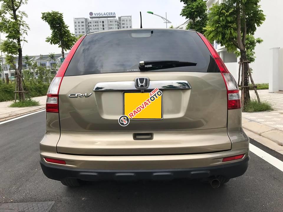 Cần bán xe Honda CRV 2010 AT bản 2.4, full màu vàng cát-7