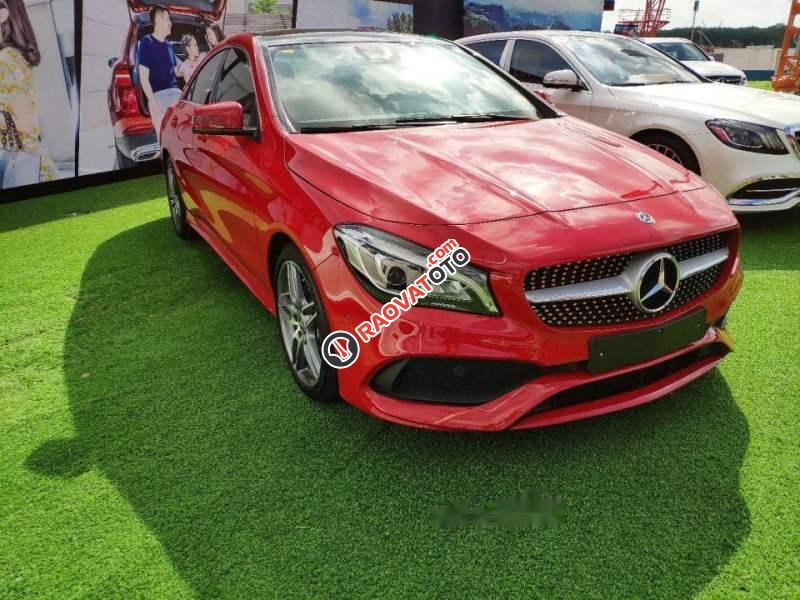 Bán Mercedes CLA250 đời 2019, màu đỏ, nhập khẩu-0