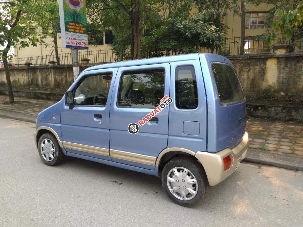 Xe Suzuki Wagon R năm 2005, màu xanh lam còn mới, giá 60 triệu-1