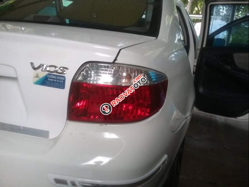 Bán Toyota Vios G 2003, màu trắng, xe gia đình -5