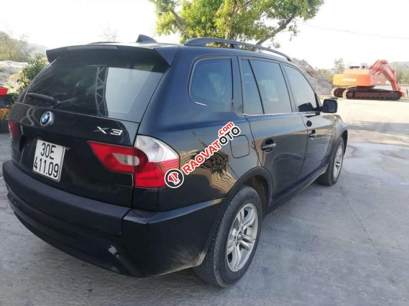 Bán BMW X3 2005, màu đen, nhập khẩu-1