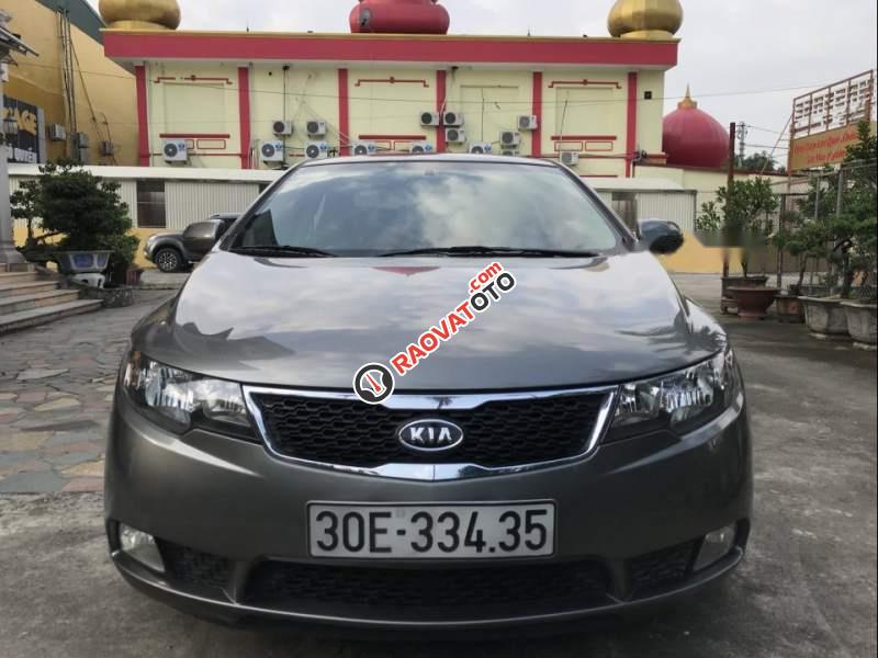 Bán Kia Forte AT sản xuất năm 2011, màu xám số tự động, giá tốt-0