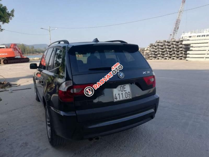 Bán BMW X3 2005, màu đen, nhập khẩu-0