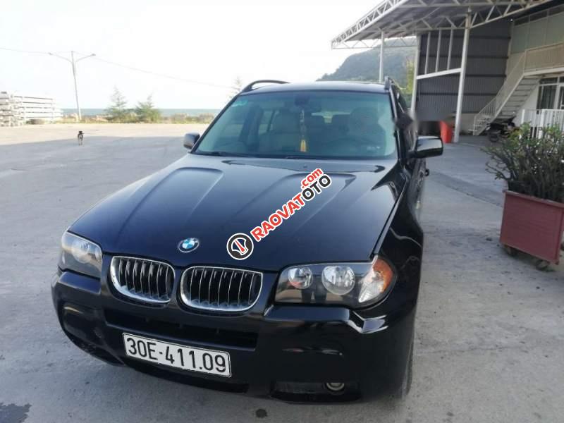 Bán BMW X3 2005, màu đen, nhập khẩu-3