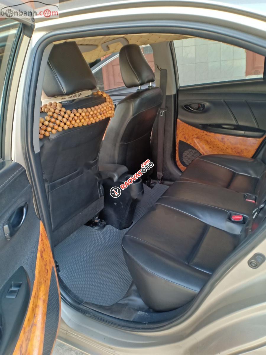Bán xe Toyota Vios J sản xuất năm 2015, màu vàng, ít sử dụng-5
