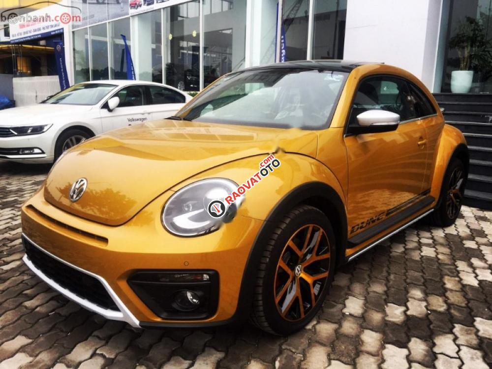 Bán ô tô Volkswagen Beetle Dune đời 2018, màu vàng, nhập khẩu-1