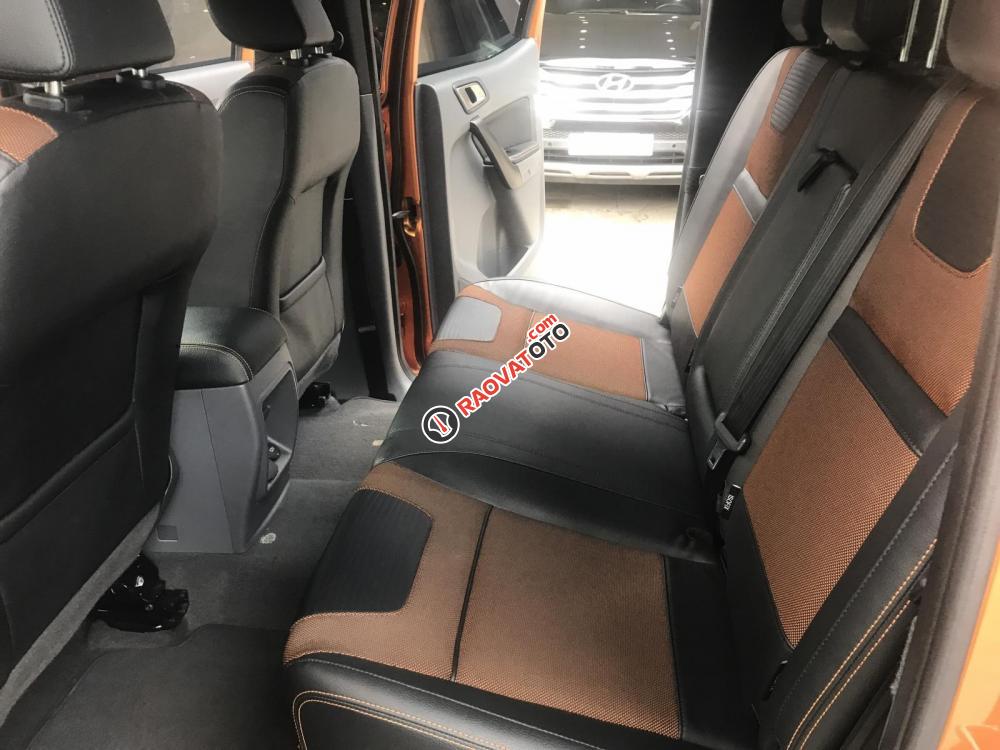Bán Ford Ranger Wildtrak sản xuất 2017, màu cam, nhập khẩu, giá cạnh tranh-10