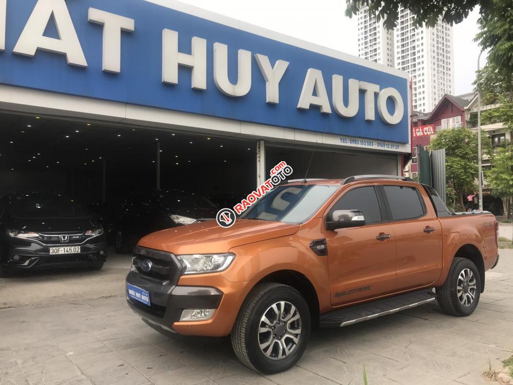 Bán Ford Ranger Wildtrak sản xuất 2017, màu cam, nhập khẩu, giá cạnh tranh-0