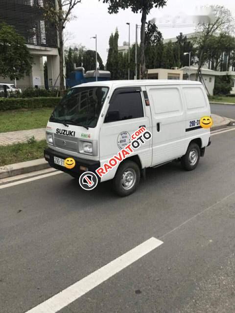 Chính chủ bán xe Suzuki Super Carry Van sản xuất 2018, màu trắng, xe nhập-1
