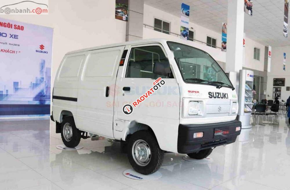 Cần bán Suzuki Super Carry Van đời 2019, màu trắng-2