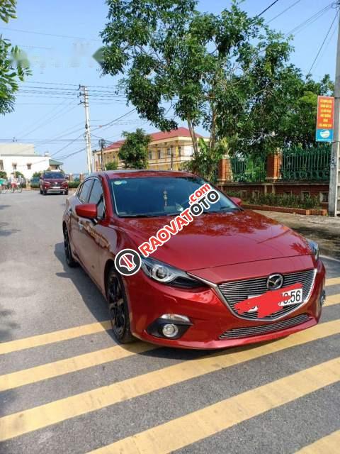 Bán Mazda 3 2.0 sản xuất 2016, màu đỏ, xe như mới-4