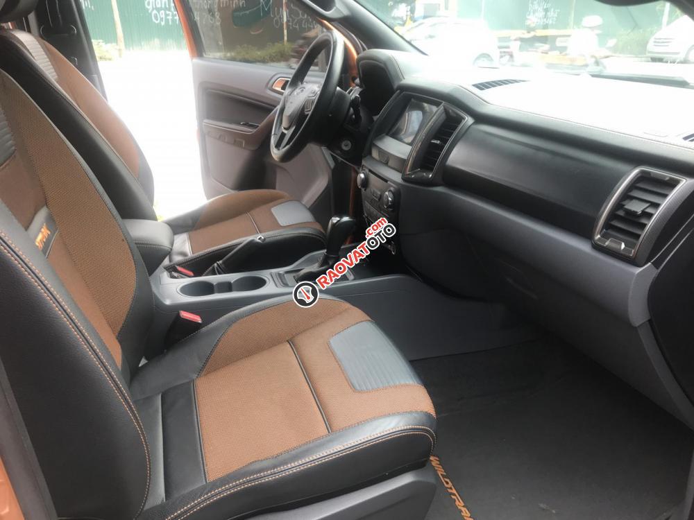 Bán Ford Ranger Wildtrak sản xuất 2017, màu cam, nhập khẩu, giá cạnh tranh-9