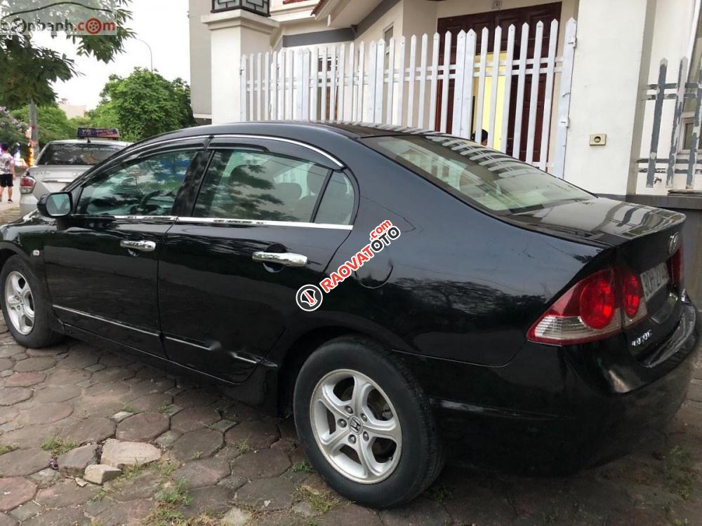 Cần bán lại xe Honda Civic AT sản xuất năm 2007, màu đen-5