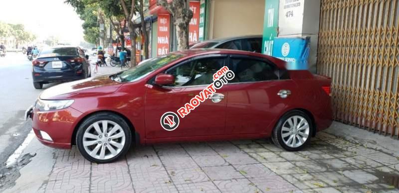 Bán Kia Forte 1.6AT 2012, màu đỏ chính chủ, giá 435tr-0