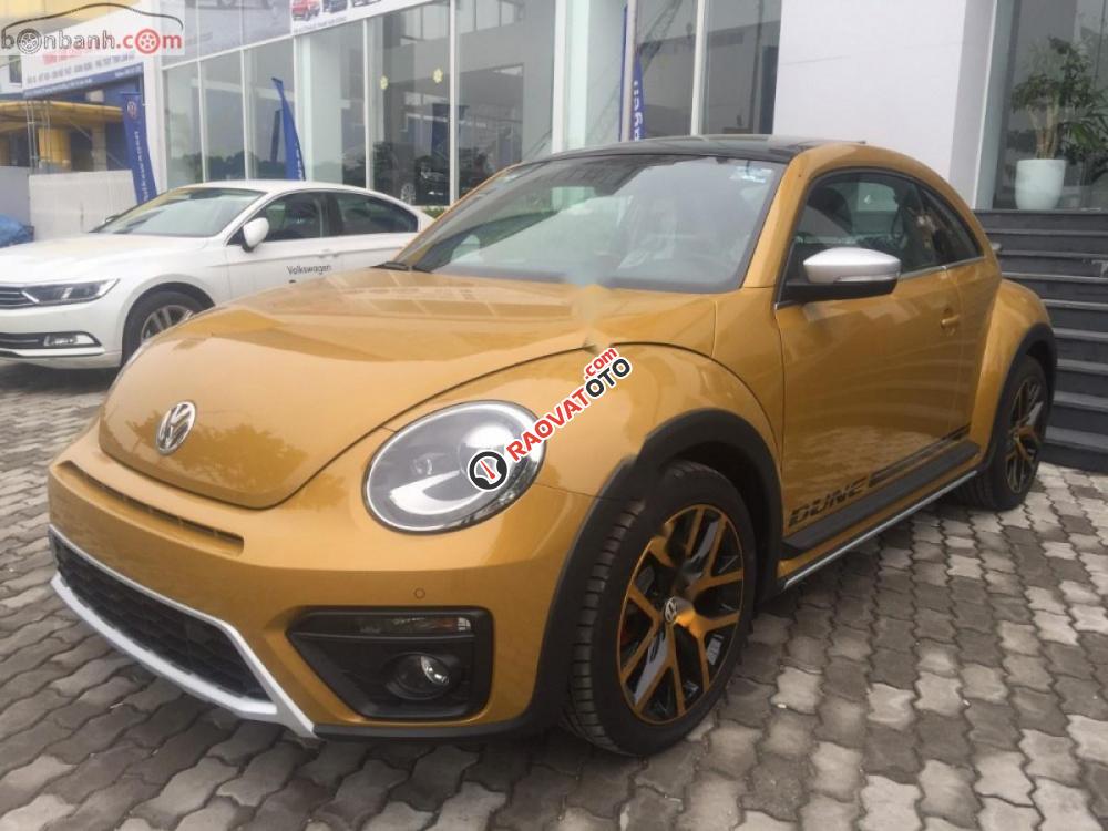 Bán ô tô Volkswagen Beetle Dune đời 2018, màu vàng, nhập khẩu-3