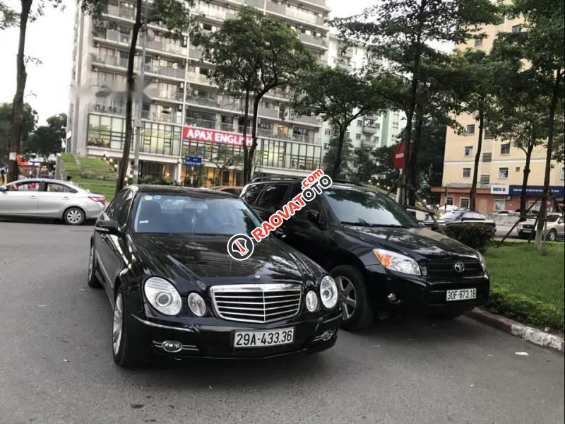 Bán xe Mercedes E200 năm 2008, màu đen số tự động, 455tr-2