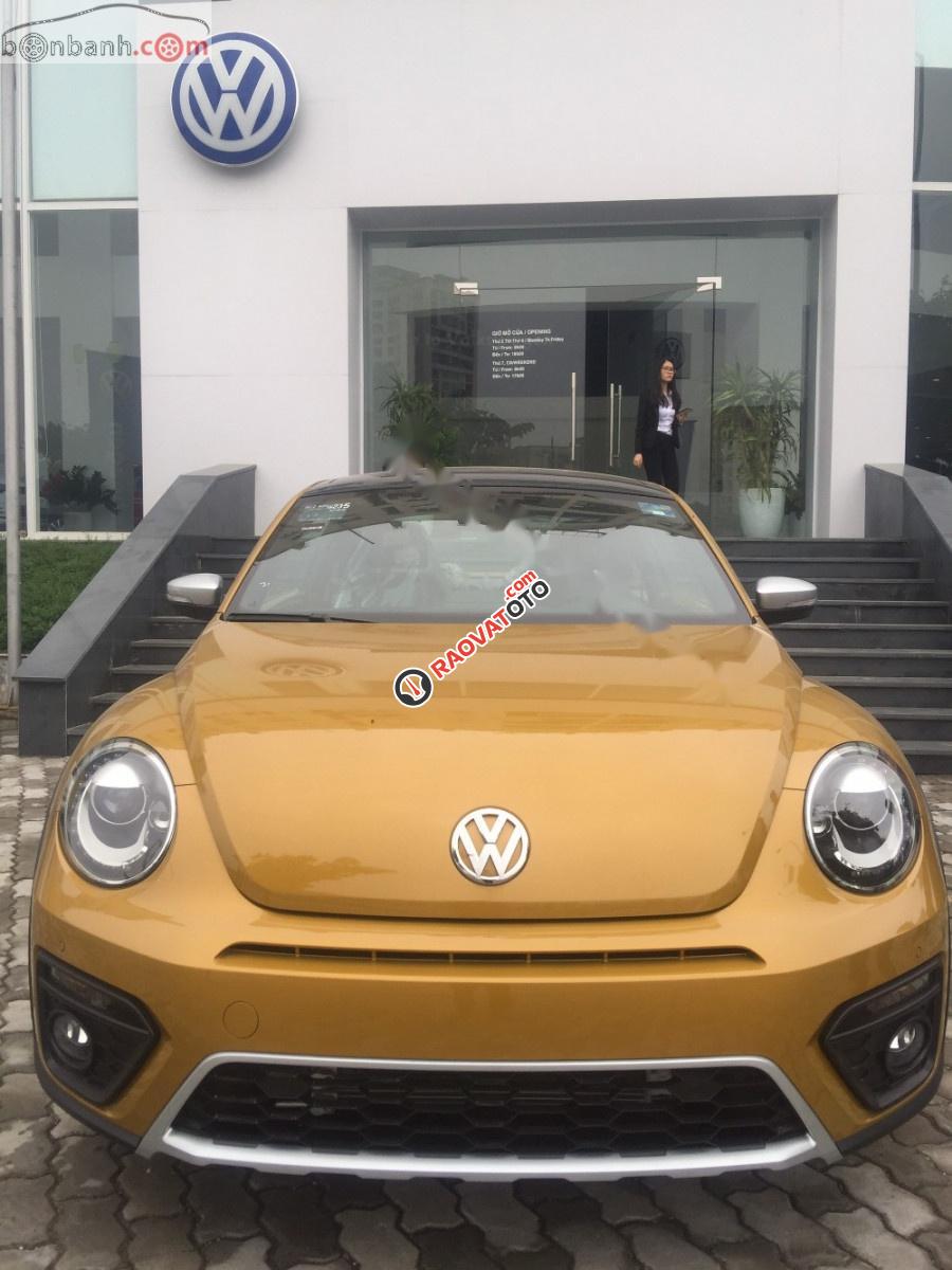 Bán ô tô Volkswagen Beetle Dune đời 2018, màu vàng, nhập khẩu-0