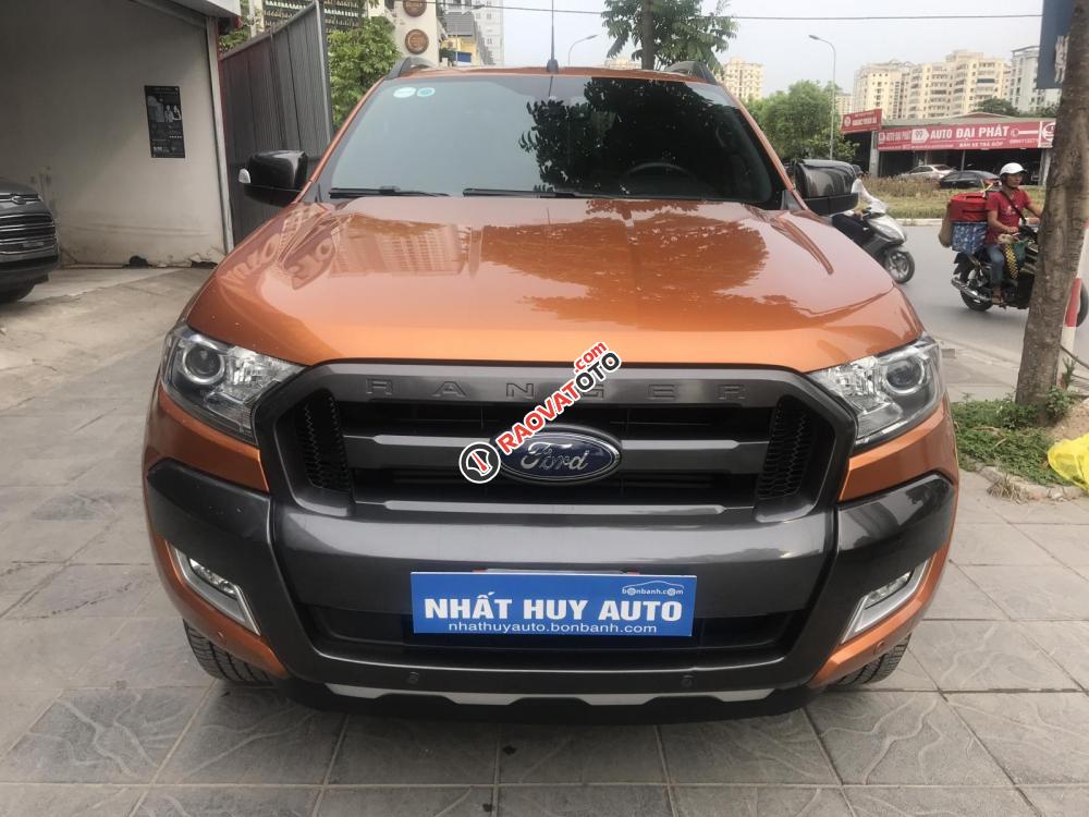 Bán Ford Ranger Wildtrak sản xuất 2017, màu cam, nhập khẩu, giá cạnh tranh-1