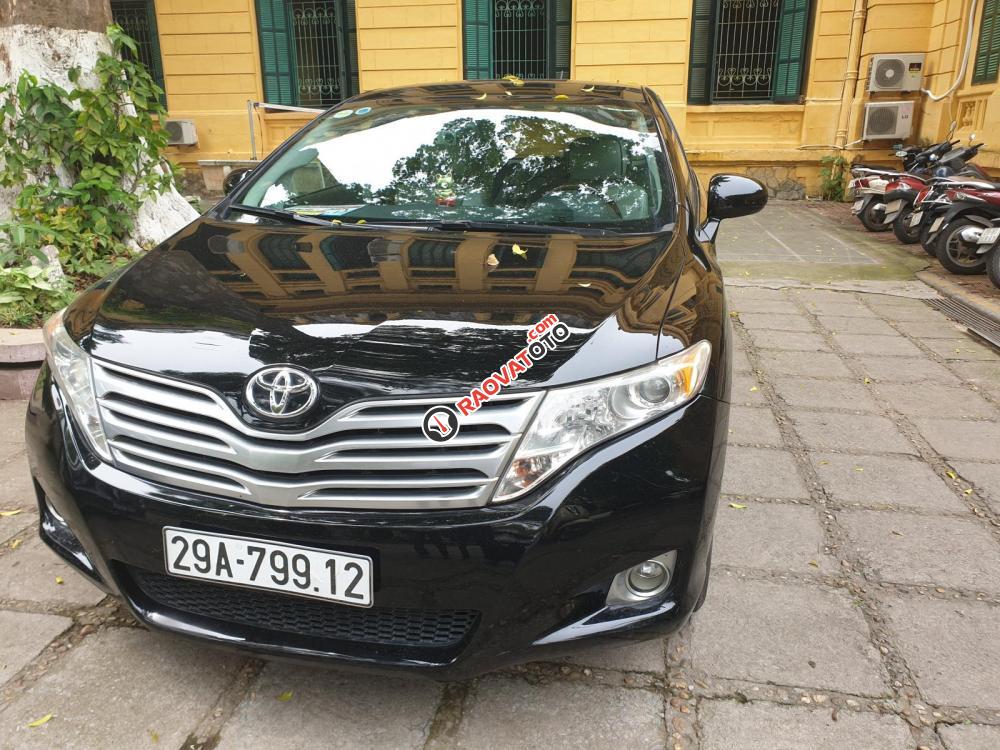 Bán xe Toyota Venza 2.7 AT full option đời 2009, màu đen, nhập khẩu-0