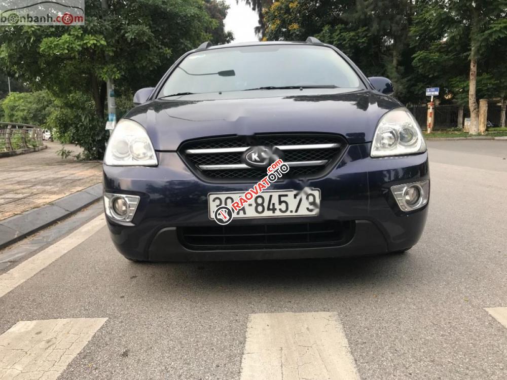 Cần bán Kia Carens 2.0 A T năm sản xuất 2008, màu xanh lam, nhập khẩu xe gia đình, giá 298tr-8