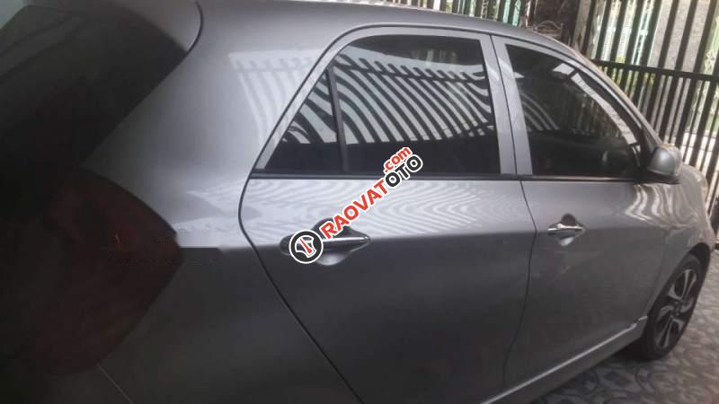 Bán xe Kia Morning 1.25 AT đời 2017, màu bạc, nhập khẩu-1