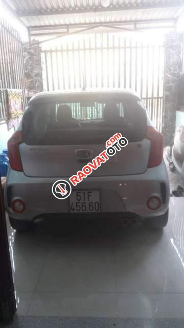 Bán xe Kia Morning 1.25 AT đời 2017, màu bạc, nhập khẩu-3