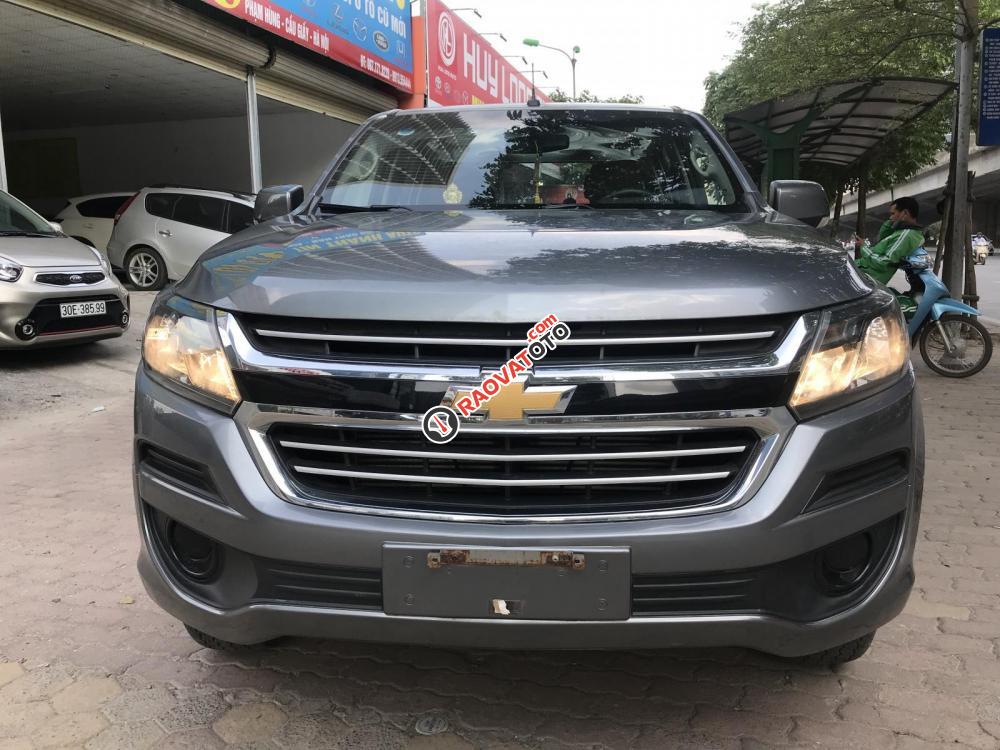 Bán Chevrolet Colorado LT sản xuất năm 2016, màu xám (ghi), xe nhập-1