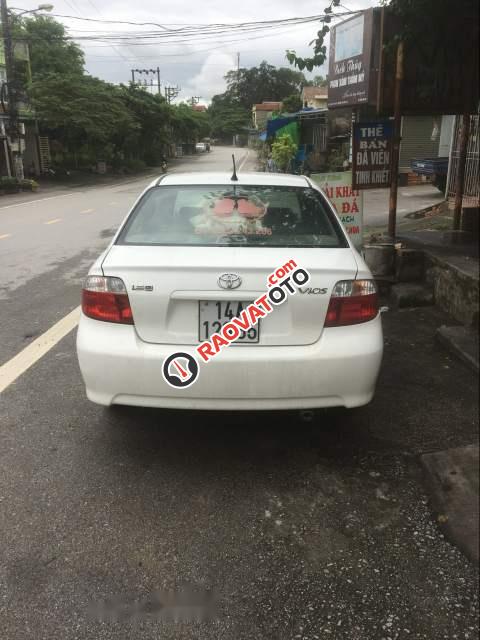 Bán Toyota Vios G sản xuất năm 2003, màu trắng xe gia đình, giá 186tr-2