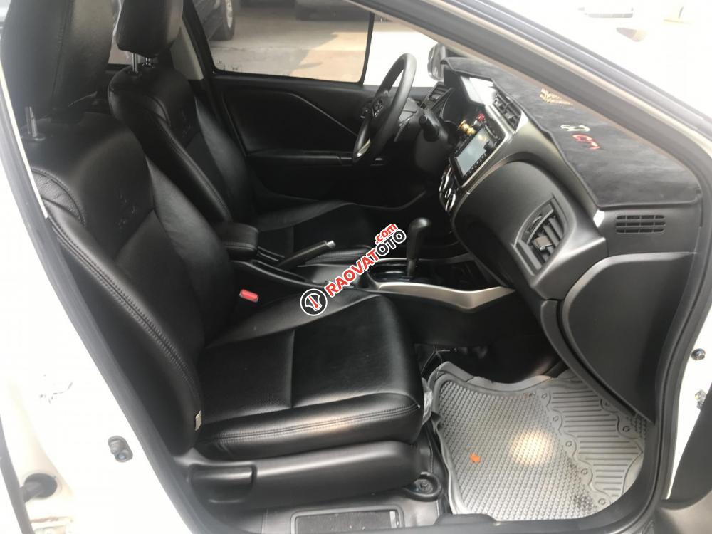 Bán Honda City 2015, bản đủ, số tự động, màu trắng-8