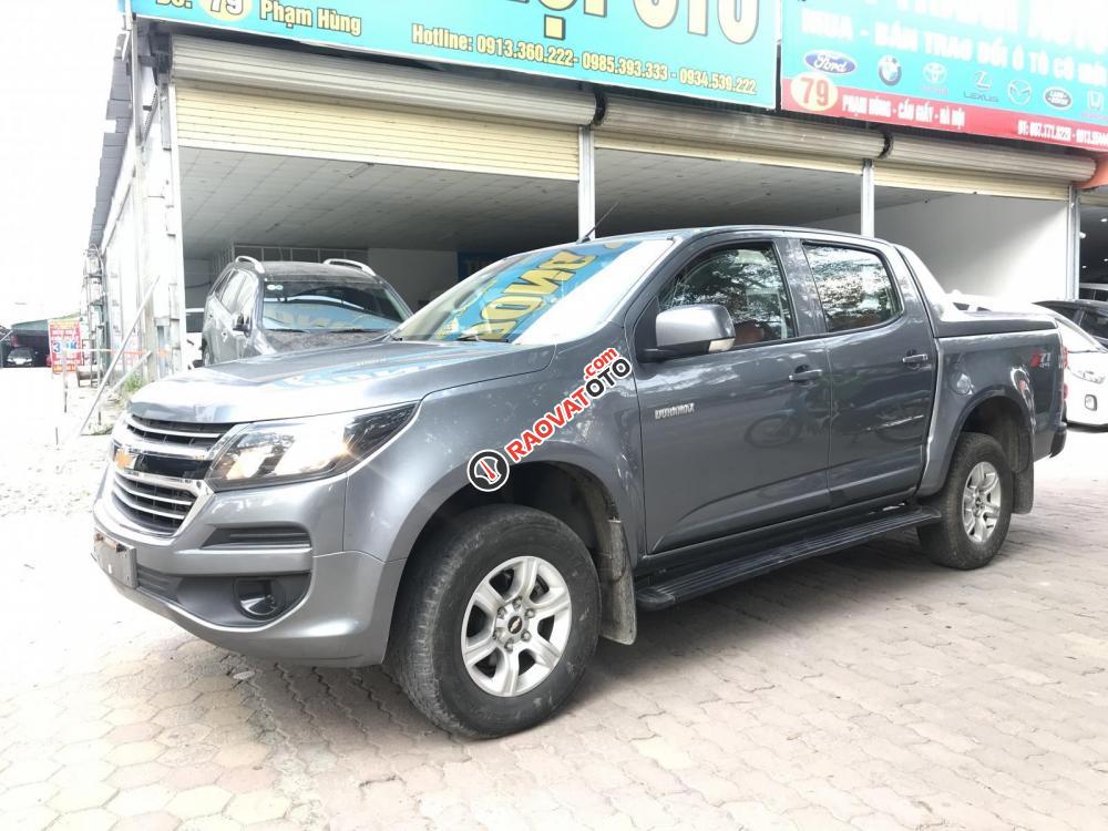 Bán Chevrolet Colorado LT sản xuất năm 2016, màu xám (ghi), xe nhập-0