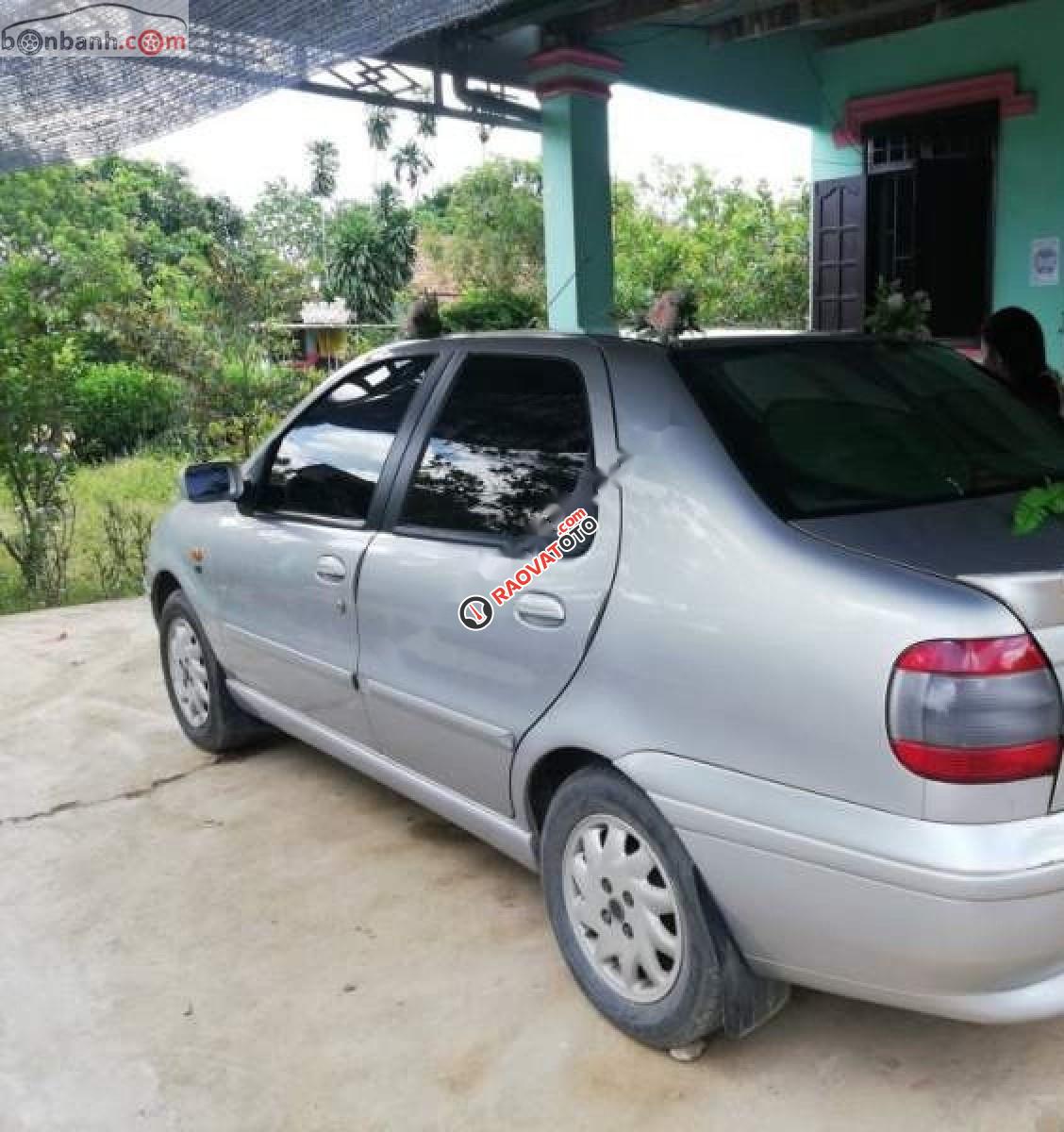 Cần bán gấp Fiat Siena HLX 1.6 năm 2003, màu bạc  -4