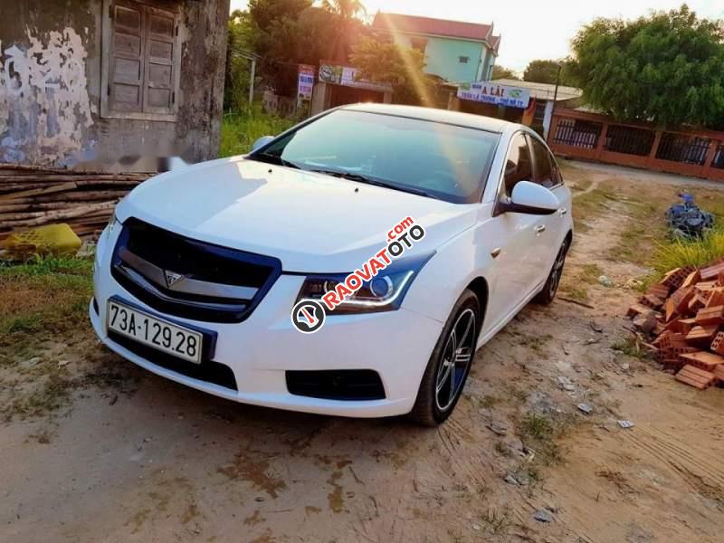 Bán Daewoo Lacetti CDX sản xuất 2011, màu trắng, xe nhập-3