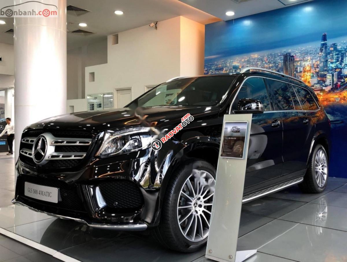 Bán xe Mercedes GLS 500 năm sản xuất 2019, màu xanh lam, nhập khẩu nguyên chiếc-6