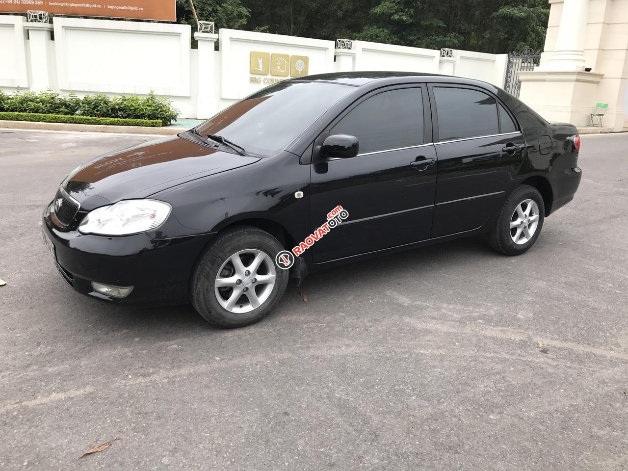 Cần bán xe Toyota Corolla altis 1.8G đời 2003, màu đen. Chính chủ cực chất lượng-18