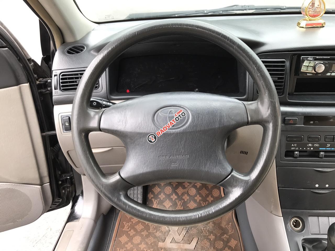 Cần bán xe Toyota Corolla altis 1.8G đời 2003, màu đen. Chính chủ cực chất lượng-14