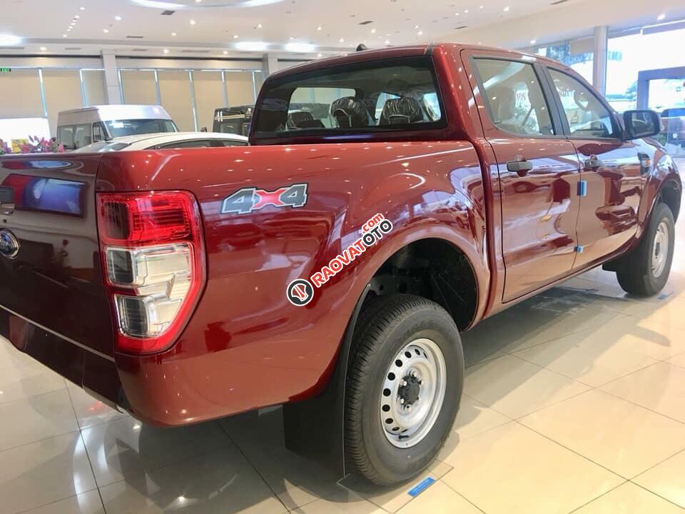 Bán ô tô Ford Ranger XL 4x4 MT 2019, màu đỏ, nhập khẩu nguyên chiếc xe mới chính hãng, giá khuyến mại cực lớn-0