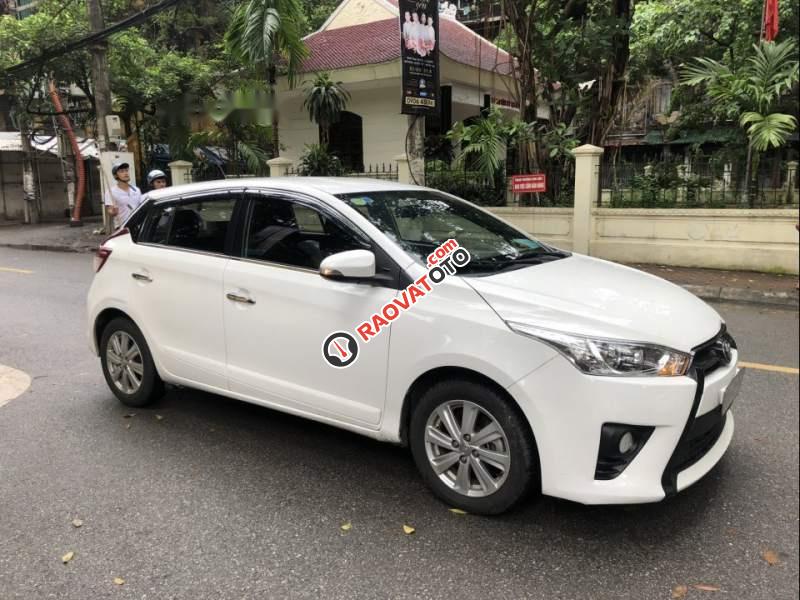 Bán Toyota Yaris G 2014, màu trắng, giá chỉ 530 triệu-2