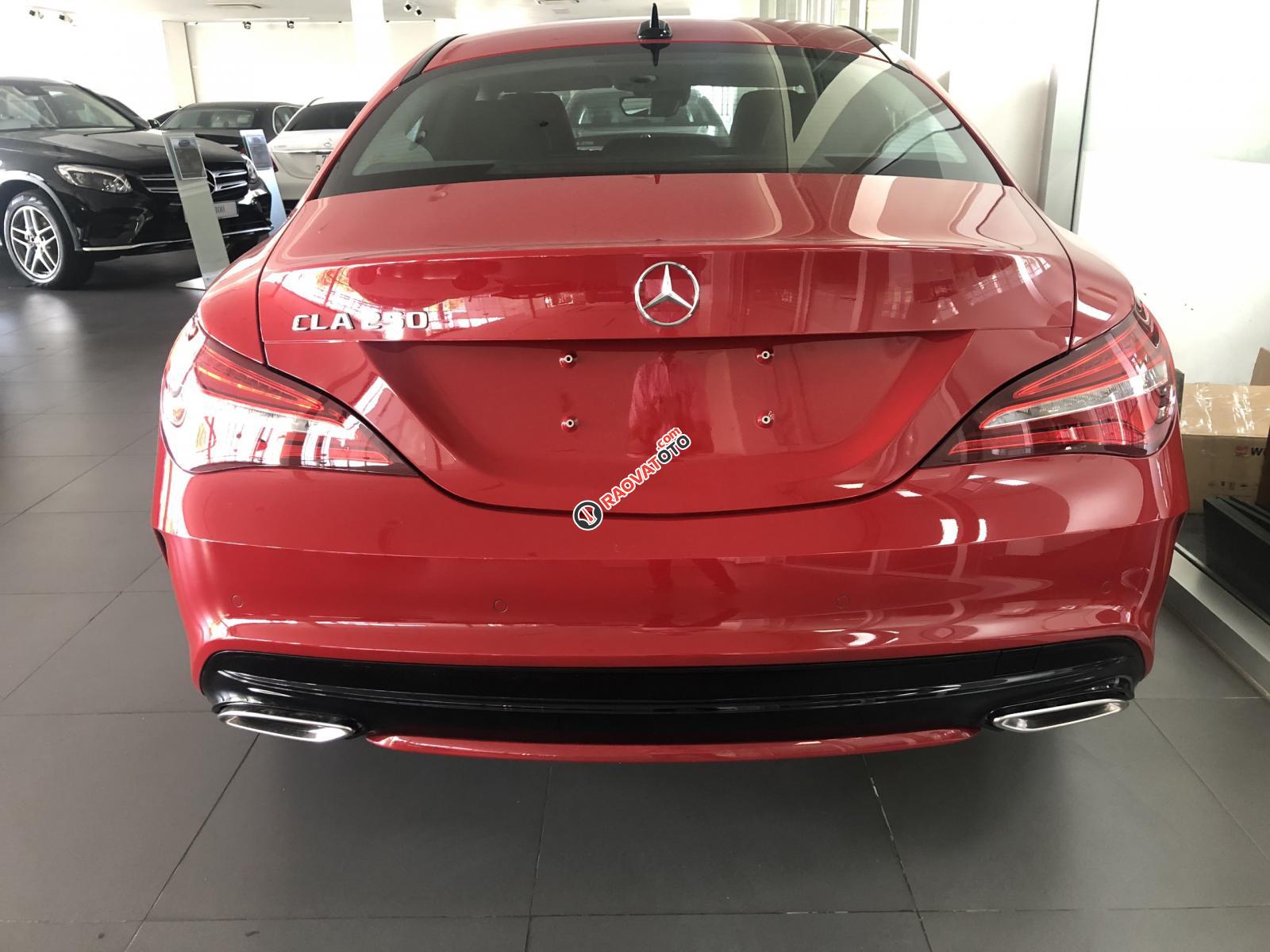 Bán xe Mercedes CLA 250 mới, màu đỏ, xe nhập khẩu, vay trả góp 80% giá trị xe, lãi 0.77%/tháng cố định 36 tháng-2