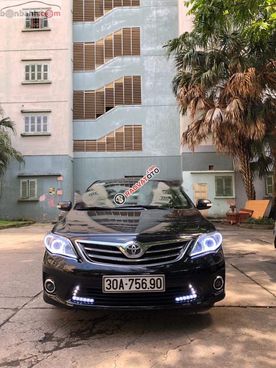 Bán Toyota Corolla altis 1.8G sản xuất 2011, màu đen chính chủ -9