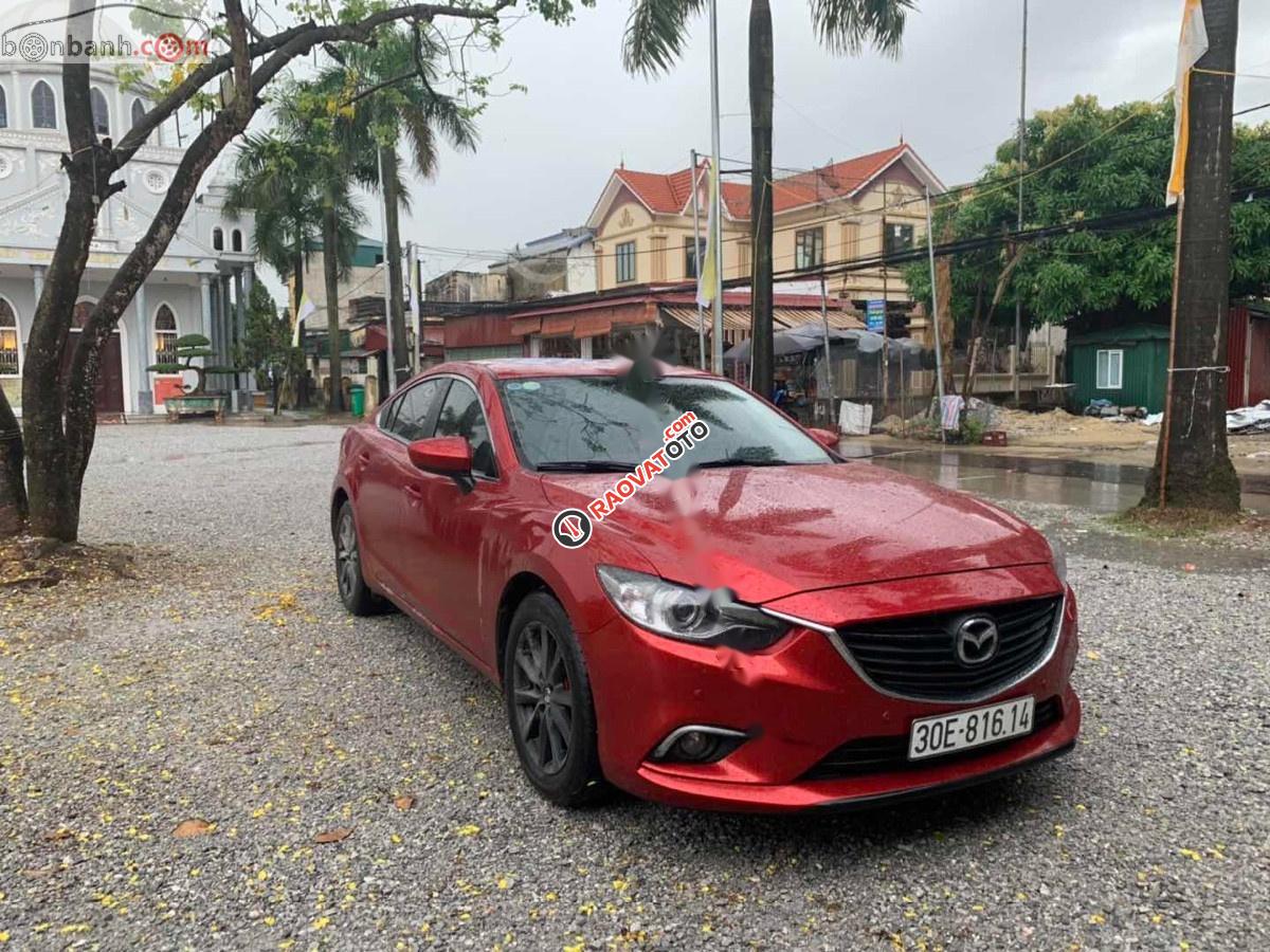 Cần bán lại xe Mazda 6 2.0 năm sản xuất 2016, màu đỏ chính chủ, giá tốt-3