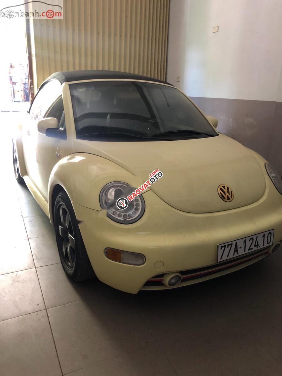 Cần bán lại xe Volkswagen New Beetle 2003, màu vàng, xe nhập, giá chỉ 450 triệu-0
