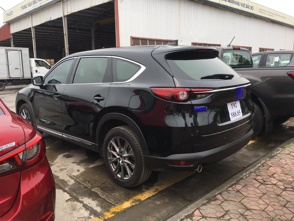 Mazda CX-8 2019 lộ diện tại nhà máy THACO, Cục Đăng kiểm tiết lộ thông tin “hot”  2a
