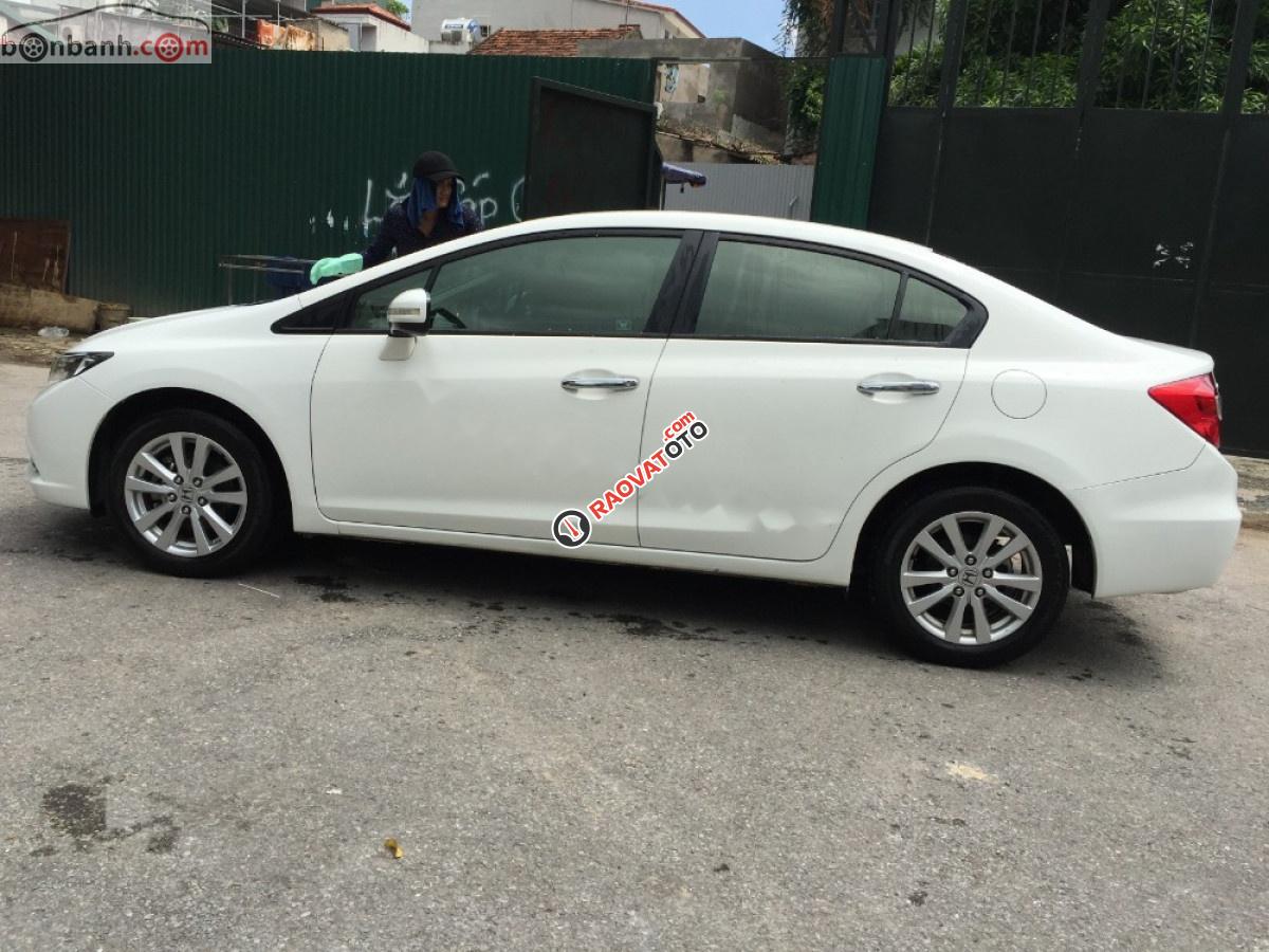 Bán ô tô Honda Civic 2.0 AT sản xuất năm 2015, màu trắng chính chủ-3