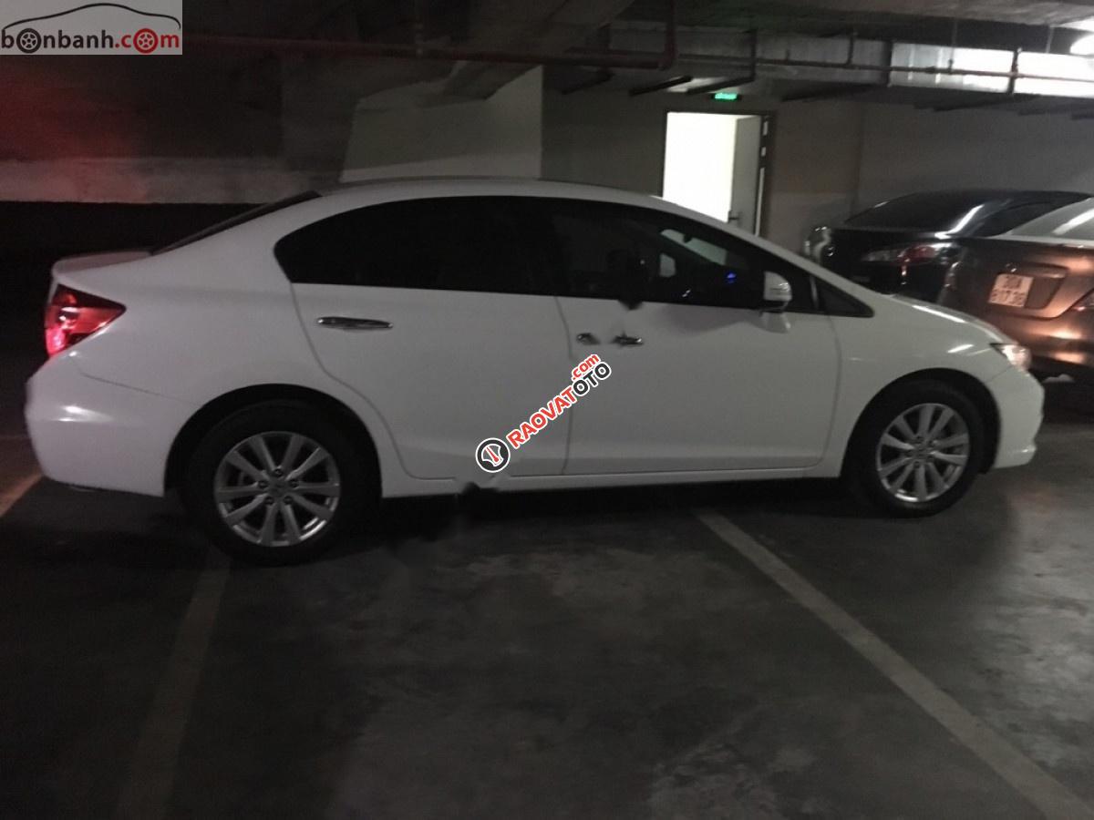 Bán ô tô Honda Civic 2.0 AT sản xuất năm 2015, màu trắng chính chủ-1