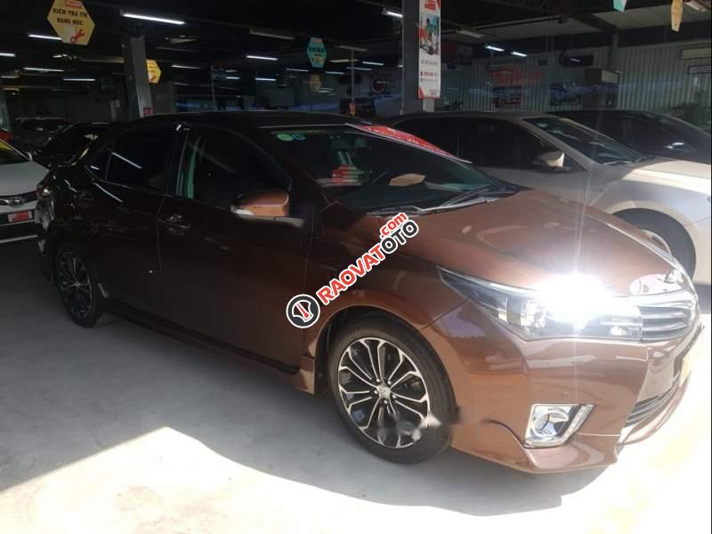 Bán ô tô Toyota Corolla Altis 2.0V sản xuất năm 2015, màu nâu-4